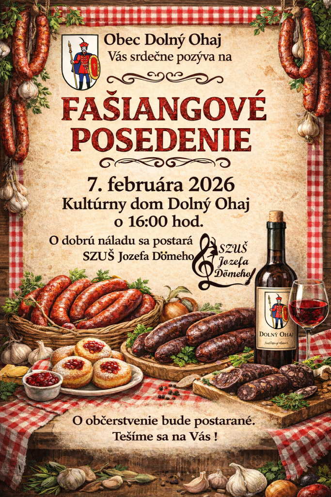 Fašiangové posedenie 2026